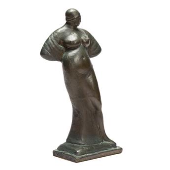 GASTON LACHAISE (1882-1935) Woman (Woman Without Beads; Standing Woman with Arms Behind her Back).